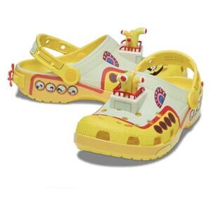 SIZE 12 • CROCS X BEATLES CLASSIC CLOG • YELLOW SUBMARINE • CROSS-POSTED • FIRM